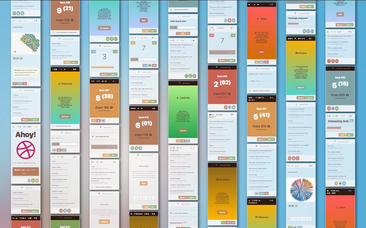 fantasyui_com's tweet image. #FUI #fantasyui 10,000+ Procedurally Generated Bootstrap 4 Cards. Beautiful, clean and smart. Visit fantasyui.com for full demos.