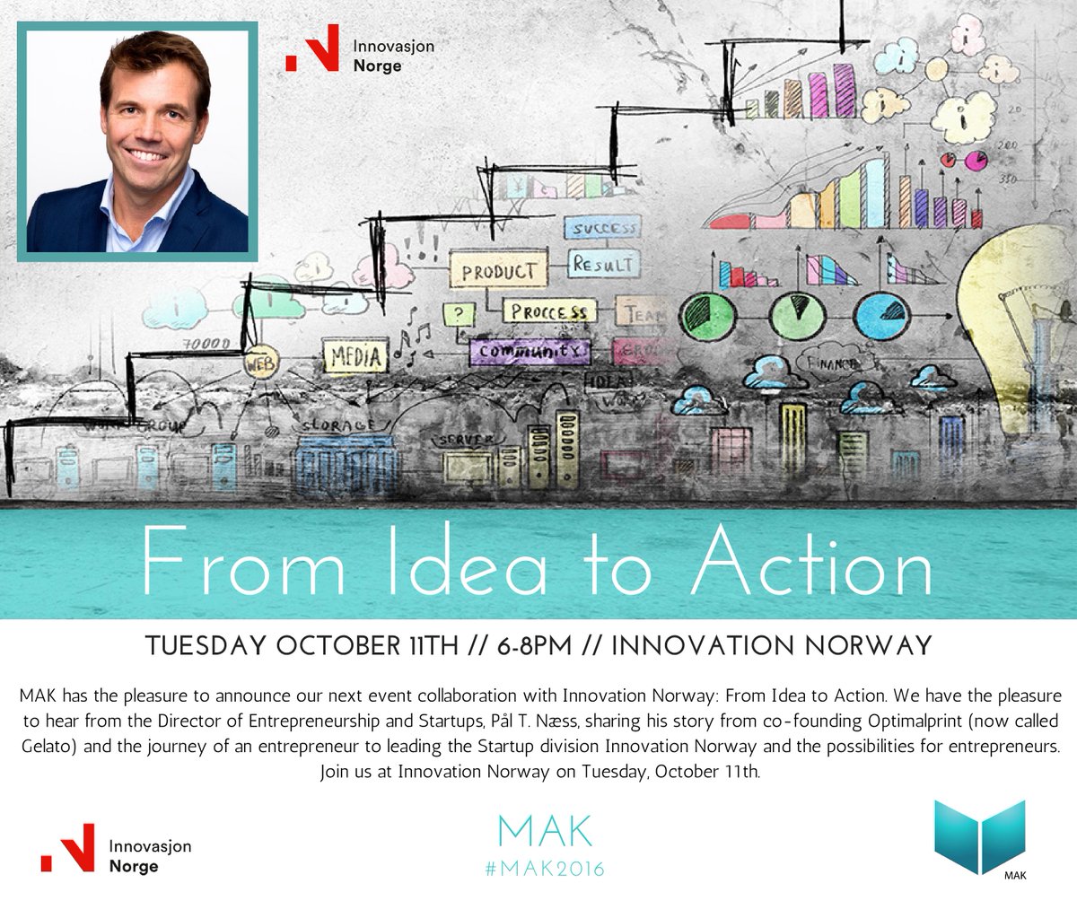 MAKOrg_no's tweet photo. We in MAK are looking forward for a seminar with a group of young leader talents at @InnovasjonNorge tonight! #MAK2016 https://t.co/6XXuTChI8j