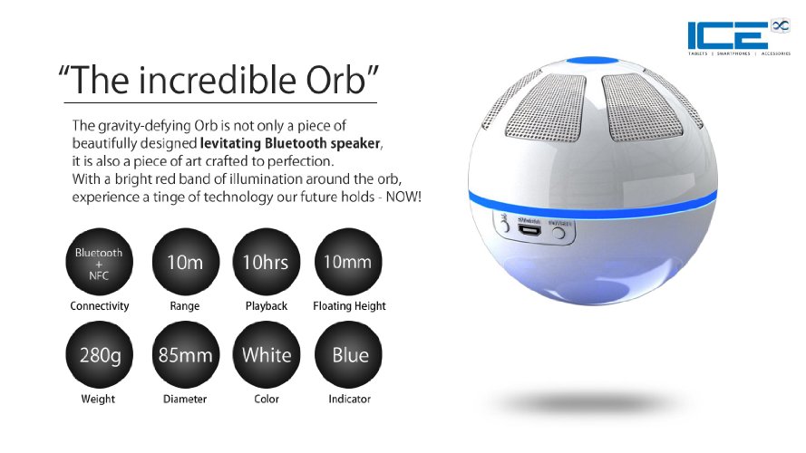 floating orb speaker
