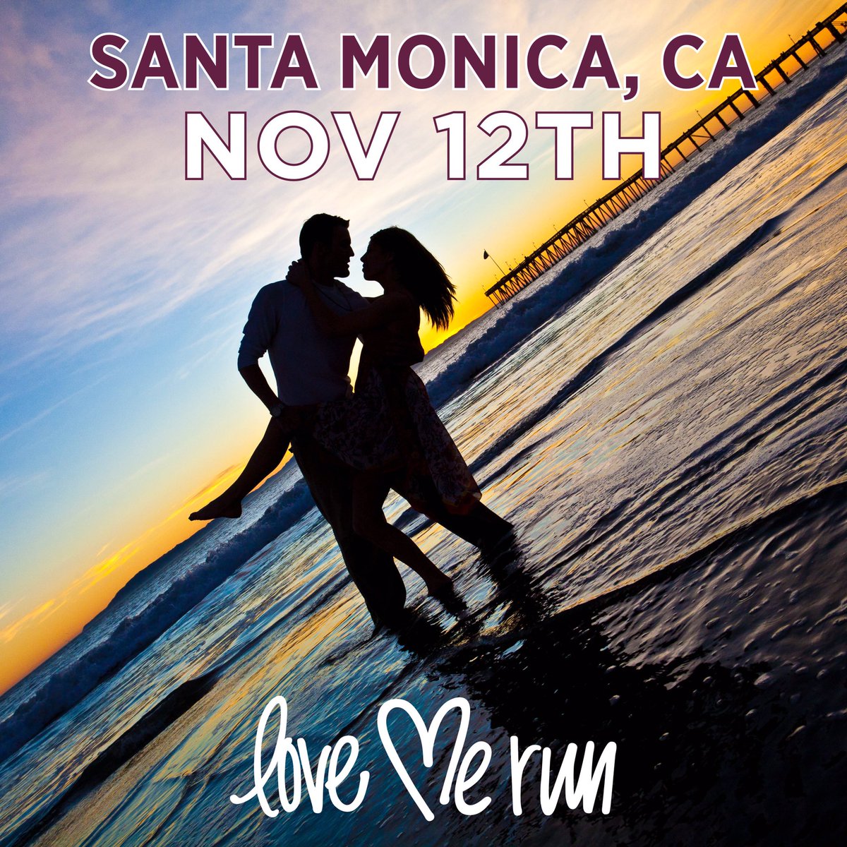 LoveMeRun's tweet image. "Love doesn't make the world go 'round. Love is what makes the ride worthwhile." REGISTER at lovemerun.com #run #5k #santamonica