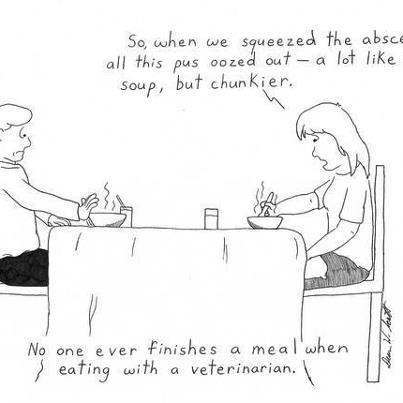 RVN_Vet_Recruit's tweet image. Who else can relate? #veterinaryhumour #veterinary #rvn #vet #humour #nevereatwithavet