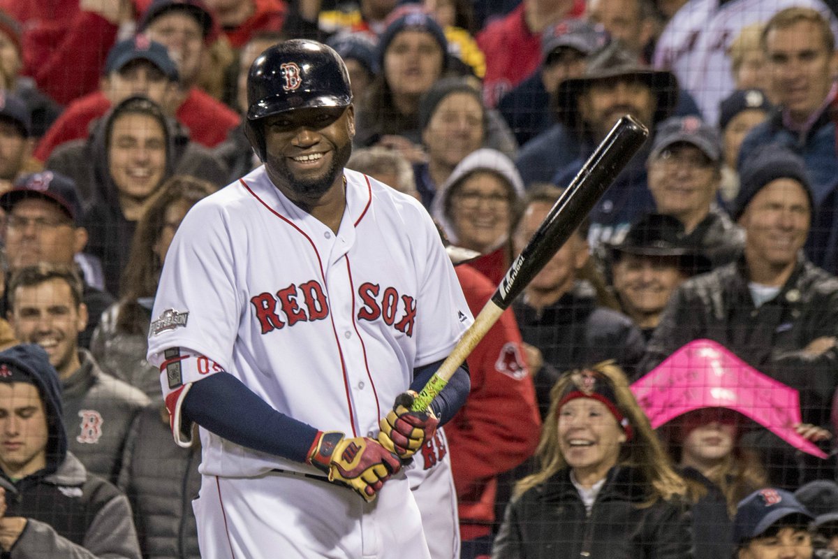 BleacherReport's tweet photo. What a career! 

Take a bow
#ThanksPapi https://t.co/UO9pMWQBSX