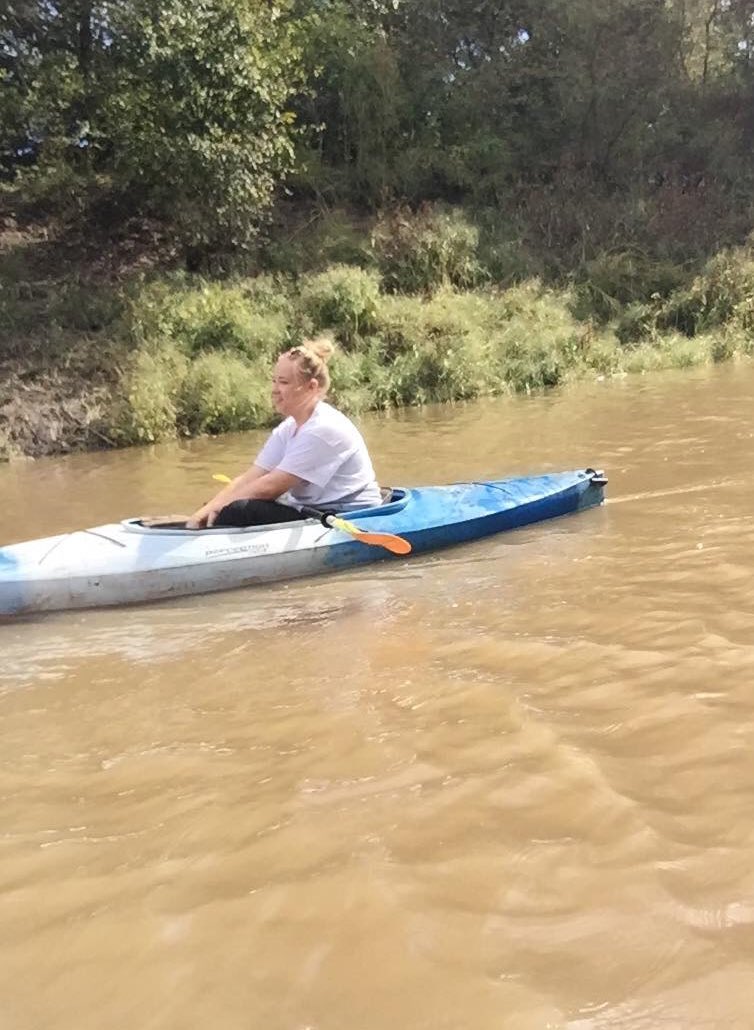 Megan_Skeen's tweet photo. @KSUFSHS110 #THPlay Kayaking with friends and family is a great form of play! You get to splash each other, relax, and discover new places! https://t.co/3oGNqUgeyJ