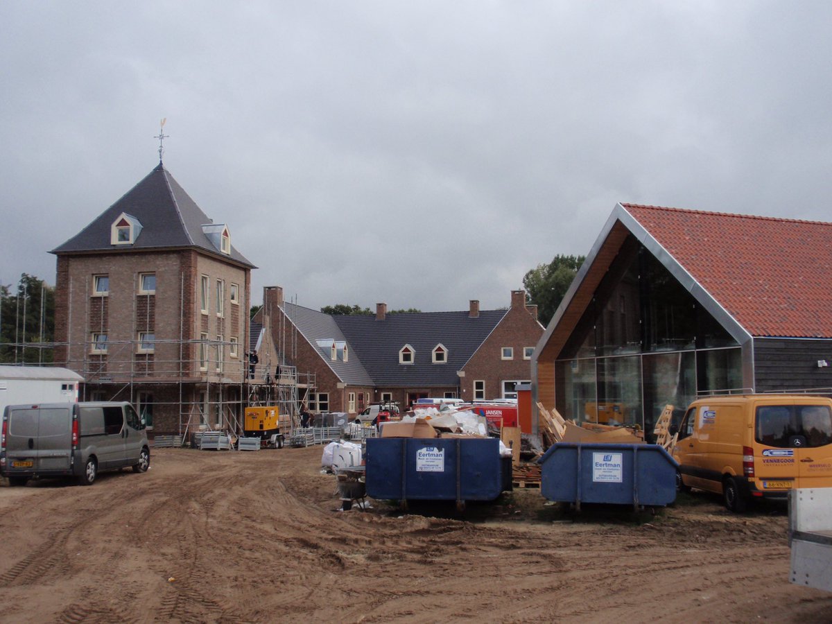 De nieuwbouw van de Bierbrouwerij voor <a href="/OthmarBier/">Othmar Bier</a> in Ootmarsum, uitgevoerd door <a href="/NiehofBV/">Niehof BV, Lattrop</a> nadert voltooiing!