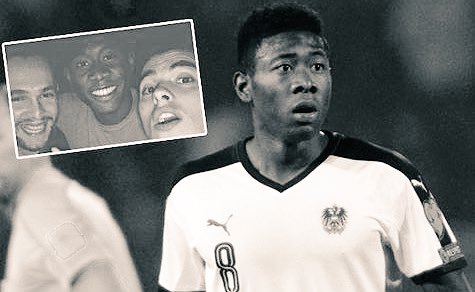 KahlJakob's tweet photo. Ich möchte #Alaba zu #DiscoGate zitieren: „Da muss ein anderer Schwarzer unterwegs gewesen sein!“ #DA27 #SRBAUT #AUT #WMQuali #FCB #FCBayern https://t.co/Oz8uSThAp9