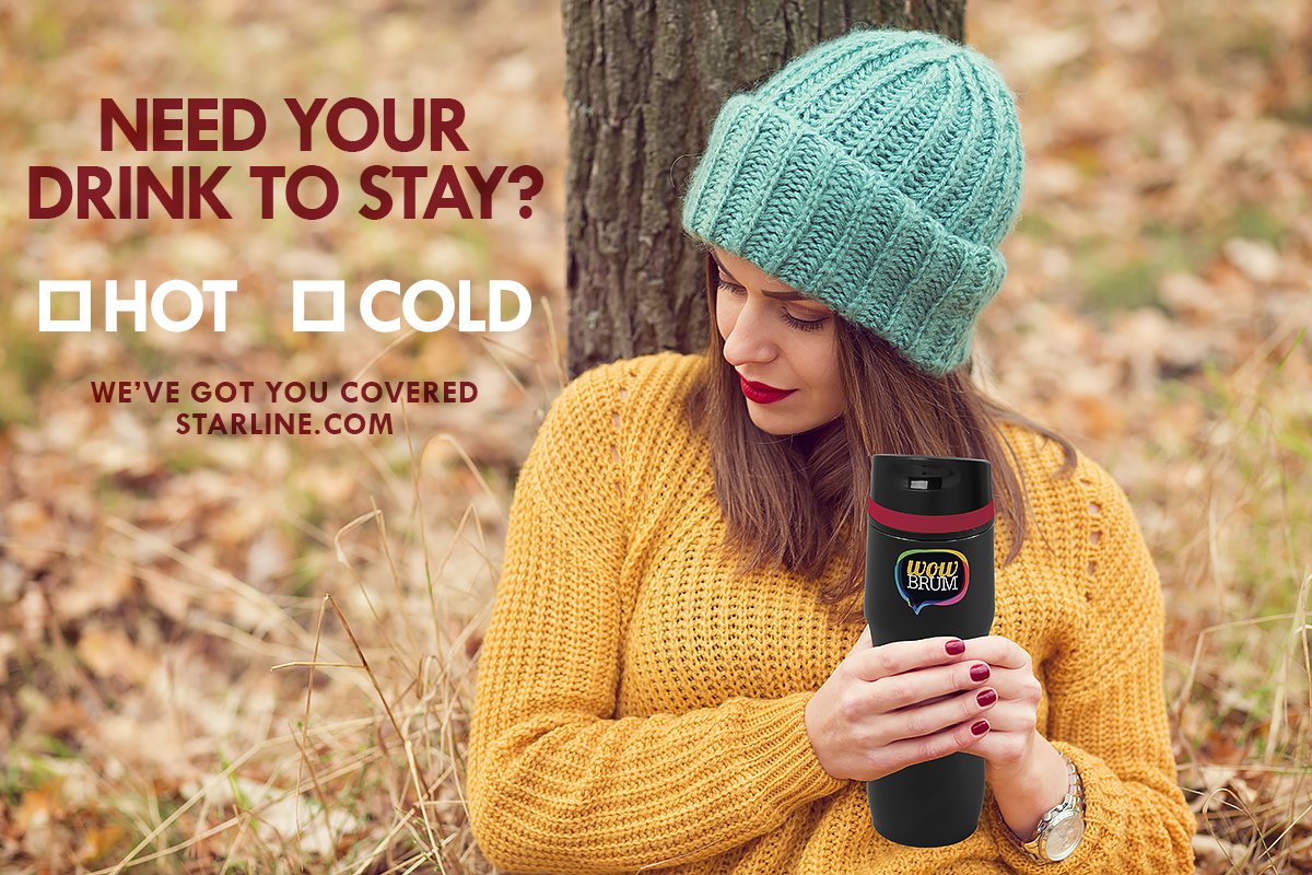 StarlineTalks's tweet image. Whether your favorite drink is hot or cold, our Vacuum Tumblers have you covered. ow.ly/fNkZ304T7rm