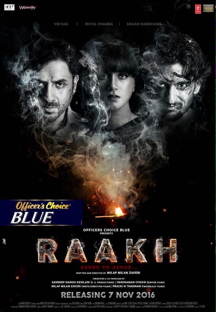 Presenting the motion picture of #Raakh, a short film starring <a href="/thevirdas/">Vir Das</a> <a href="/RichaChadha_/">EmeldaCaroyln</a> &amp; <a href="/Shaadrandhawa/">Shaad Randhawa</a>. Watch now- bit.ly/2dM4kAM