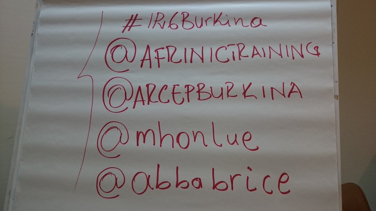 mhonlue's tweet photo. @arcepburkina @abbabrice @AFRINICtraining we are here for #IPv6Burkina with @AFRINIC for #INRM & #IPv6 training. https://t.co/oPutY9UrUF