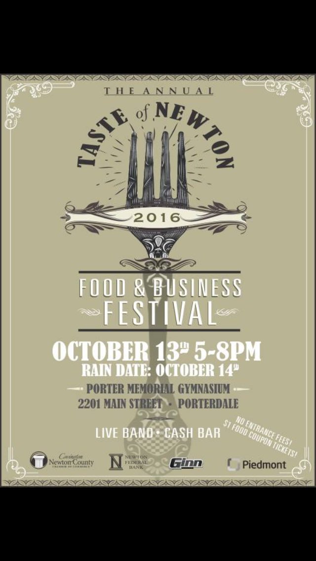 Don't forget Thursday is the Taste of Newton 2016 #tasteofnewton2016