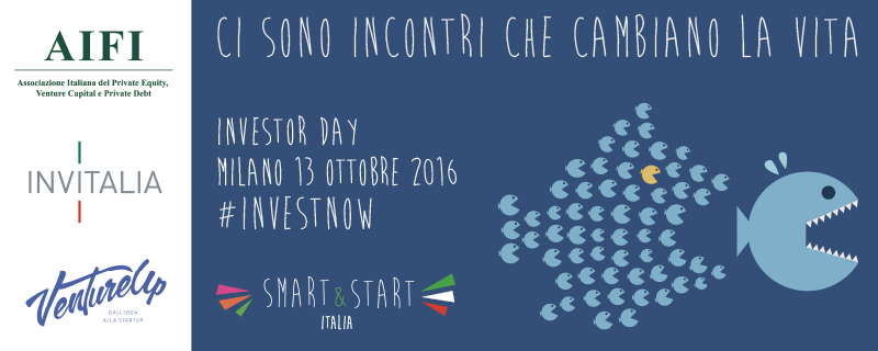#InvestorDay2016, Invitalia e #AIFI via al matching tra #startup e i più importanti fondi di VC italiani #investnow invitalia.it/site/new/home/…
