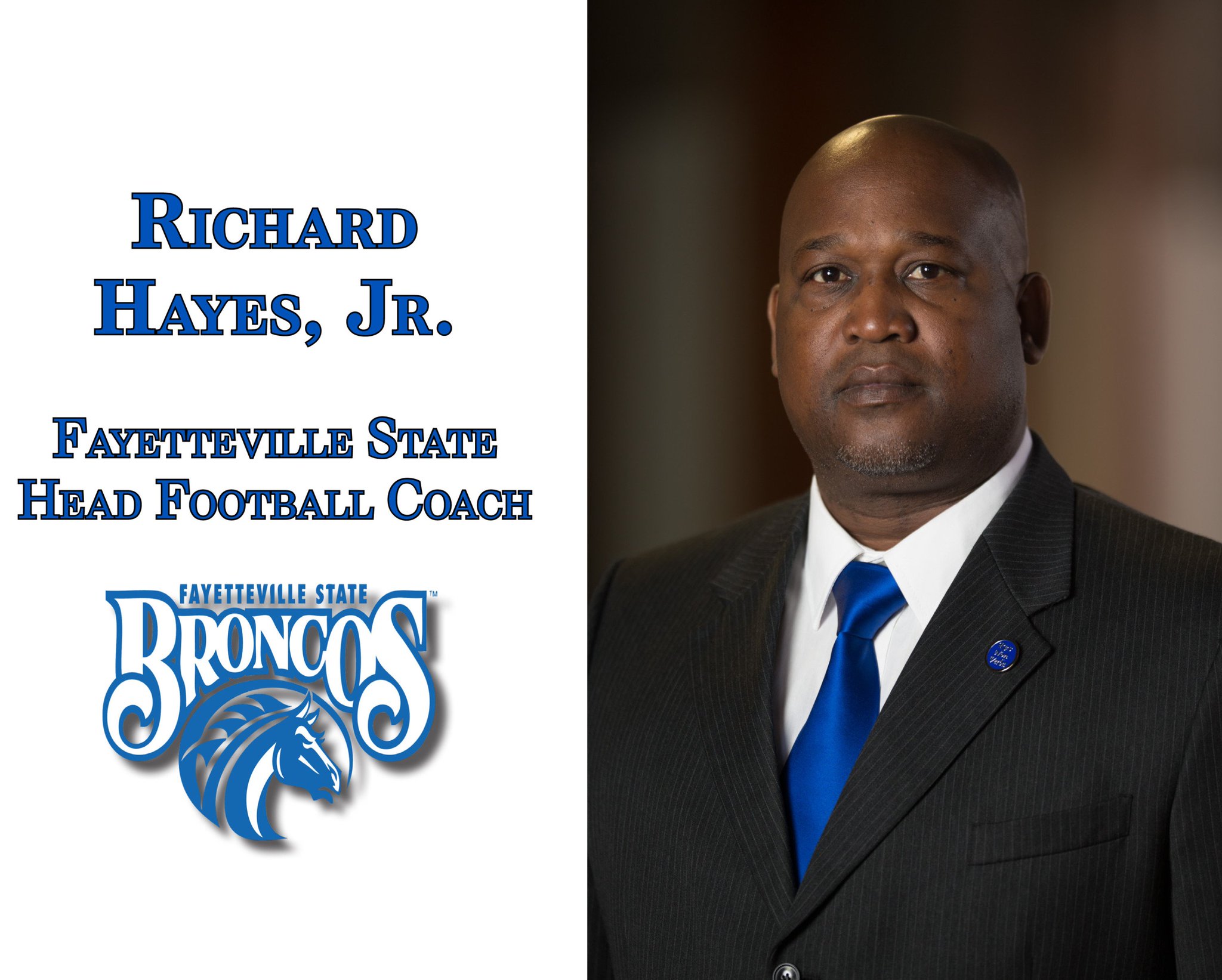 FSU Broncos on Twitter "RICHARD HAYES, JR. (rhayes29) OF uncfsu
