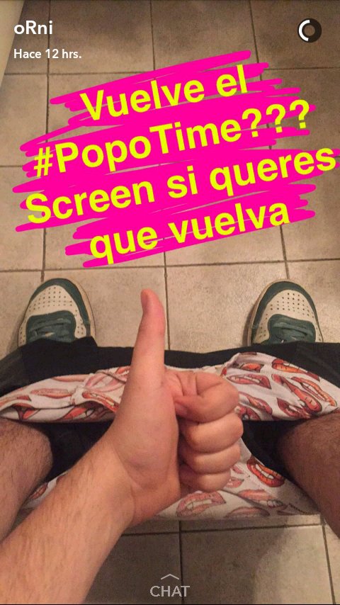 okupat91's tweet photo. QUEREMOS QUE VUELVA EL #POPOTIME ! @oRniok https://t.co/0N6rmSOxLN