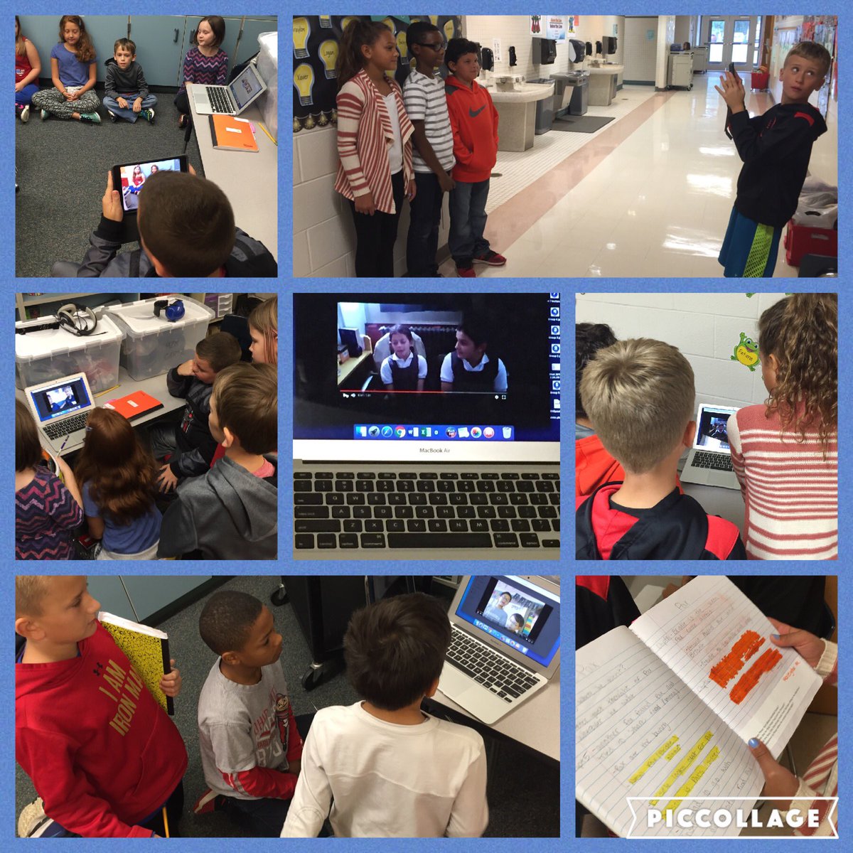 4th graders responding to video penpals in Singapore abt Pax! #GRA16 #HCSD2016 #HCSDGRAPax <a href="/HZNElementary/">Horizon Elementary</a> @MsForce4thgrade @MrDHilliardTech