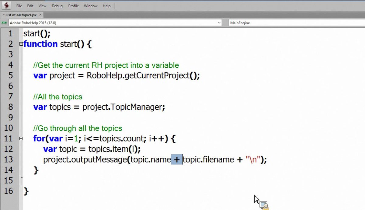 AdobeTCS's tweet image. #RoboHelp #ExtendScript:
We&apos;re coding live …
#TechComm #Coding