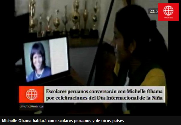 ConcytecPeru's tweet photo. Fiorella Salcedo, estudiante de #Talara que participó en #Eureka2015, hablará con @MichelleObama https://t.co/vXP3KTrgTo Vía @noticiAmerica https://t.co/S88H9myXO2