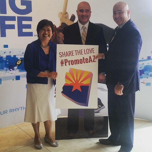 phxchamber's tweet photo. Check out this #TB from #EO2016 with our #EO2017 sponsors @azcommerce! I think we need a #EO2017 version! https://t.co/mn8wkuM3Ma