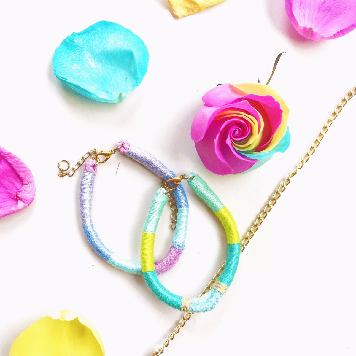 Agatha bracelet stack to upgrade your accessory game. 🍍🌴