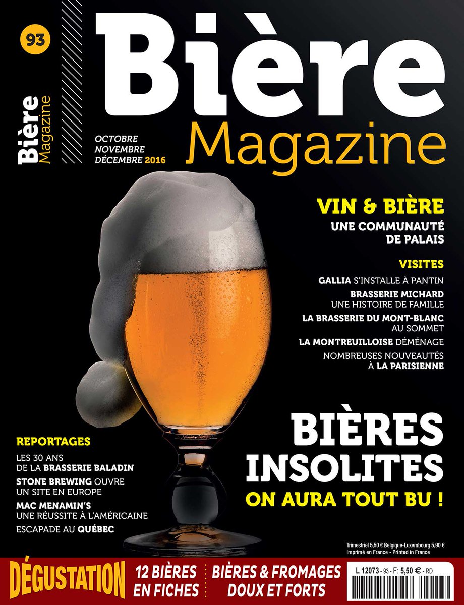 Tous en kiosque ! Le nouveau BIERE MAG est sorti !!! cc <a href="/bhc59360/">Brasserie du Cateau</a> <a href="/BiereMontreuil/">La Montreuilloise</a> <a href="/BrasserieMicha1/">Brasserie Michard</a> <a href="/BiereParisienne/">Bière La Parisienne</a> <a href="/GalliaParis/">Gallia Paris</a> <a href="/ZoneAH/">Zone-AH! - Fabriquons une ville soutenable</a>
