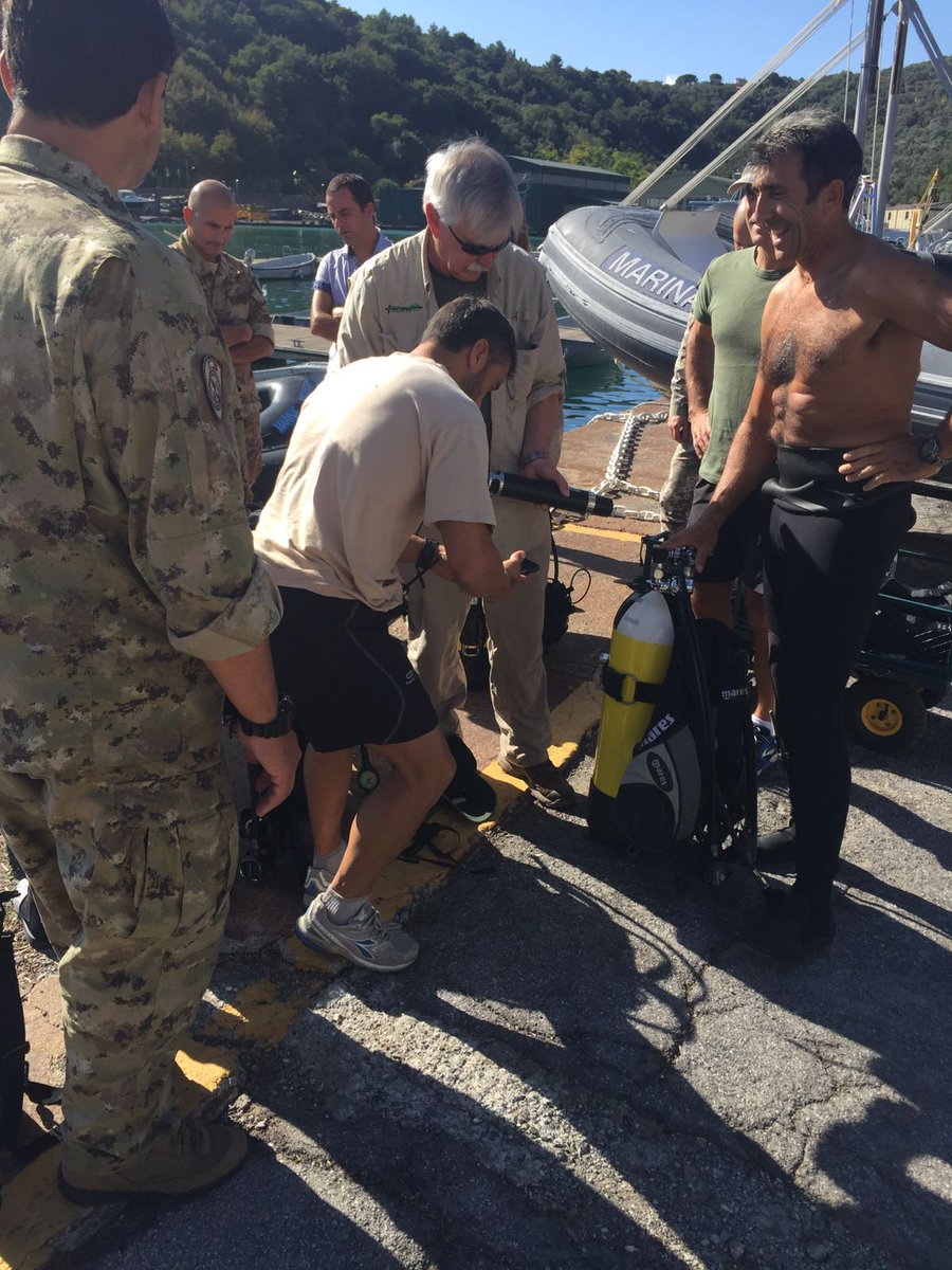 diver6usa's tweet photo. @diver6usa makes its debut in Italy! https://t.co/n9BAEezXJJ