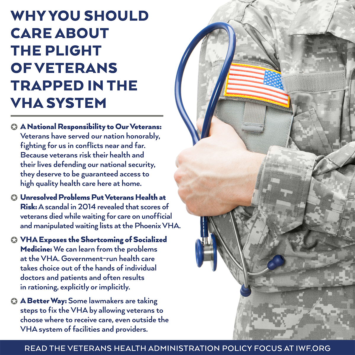 IWF's tweet photo. The Veterans Health Admin is plagued with dysfunction. What's causing it? Are there any real solutions to VA reform?https://t.co/xKxFgIEgMG https://t.co/dN3VgUZO8K