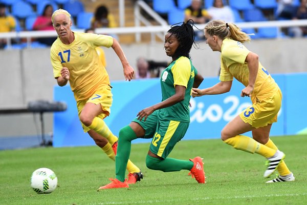 TSE_Live's tweet photo. Former Banyana hot shot striker Portia Modise blasts the state of female football in SA. Listen to the podcast here: https://t.co/wpgyw0es2N https://t.co/BGBTwNlSCX