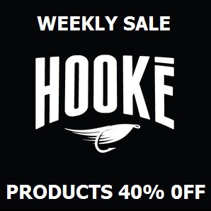 flymartca's tweet photo. Kicking off our weekly sale pitch with 40% off all Hooke gear
#flyfishing #hooke #flyfishingsales https://t.co/9hxRVSS5Uv