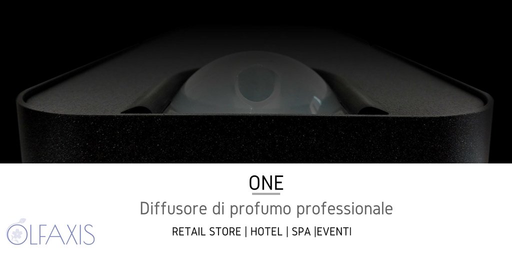 olfaxis's tweet image. One, diffusore professionale per profumare di #emozioni ogni ambiente! #marketingolfattivo #retail #hotel #SPA #eventi