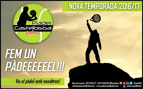 Venç l'estrés practicant l'esport de moda! Vine i fes un pàdel! 😉 #foraestrès #femunpadel