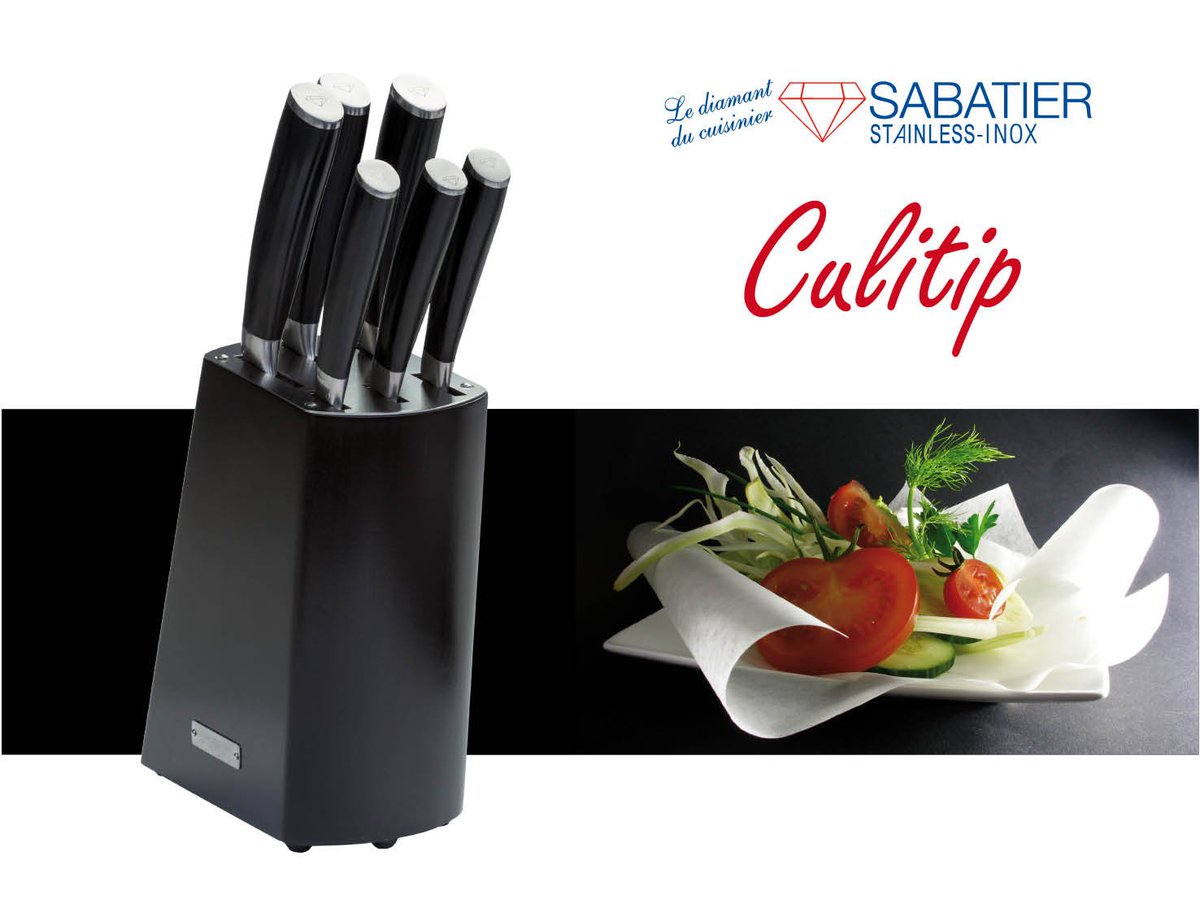 Diamant Sabatier kiest voor smaakvolle elegantie met dit nieuwe Delice messenblok. homeij.nl/nieuws/delice-…