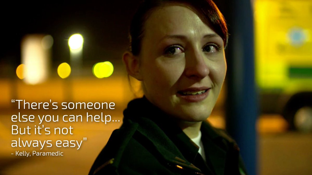 Ldn_Ambulance's tweet photo. "There's somebody else you can help and that spurs you on. But it's not easy..." #Ambulance https://t.co/gTctn7MbgW