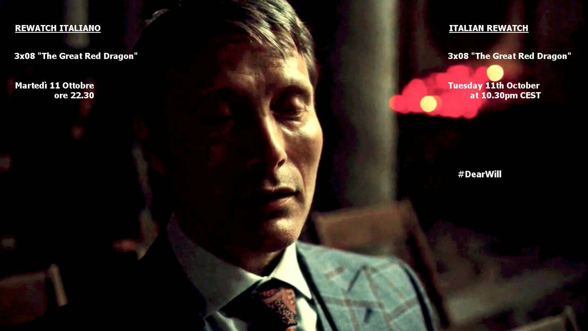 aHannibalfan's tweet image. 20 minutes until the rewatch! 
#DearWill
