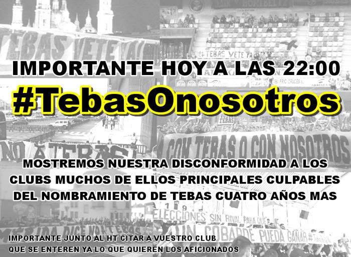 CCF1910_'s tweet photo. Por todos esos clubes afectados por su política radical y su poca visión del buen fútbol #TebasOnosotros #TebasVeteYa #OtroFutbolEsPosible 💪 https://t.co/Xka4W81NYd