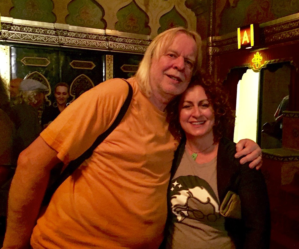 TheMoogstress's tweet photo. Great seeing legendary Rick Wakeman @GrumpyOldRick last night w @AndersonRabinWa. Wonderful performance!! #Yes #Moog #Minimoog #SynthLegend https://t.co/yPsl5NI168