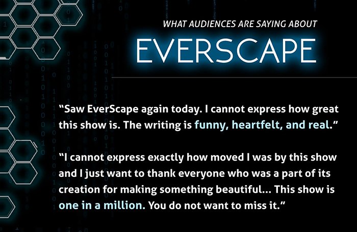 BareTheatre's tweet photo. What audiences are saying about @MaulerBaller's #EverScape @SonorousRoad! Tix still available here: https://t.co/dguaybj0Ra https://t.co/UkJO4eVdR9