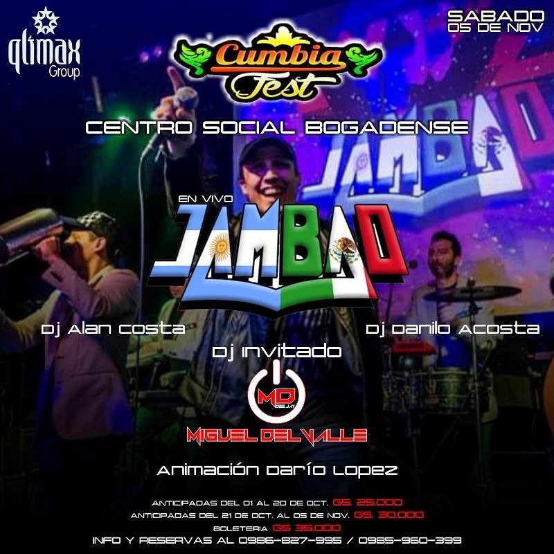 05 de noviembre.. Cnel bogado. . Info al 0986827995