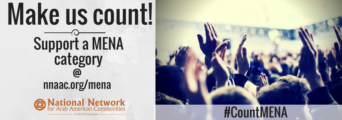 NNAAC's tweet photo. No community should be invisible. Support a Middle East &amp; North Africa (MENA) classification https://t.co/VKxZgaf61u. #CountMENA https://t.co/1PDz3jnIR2