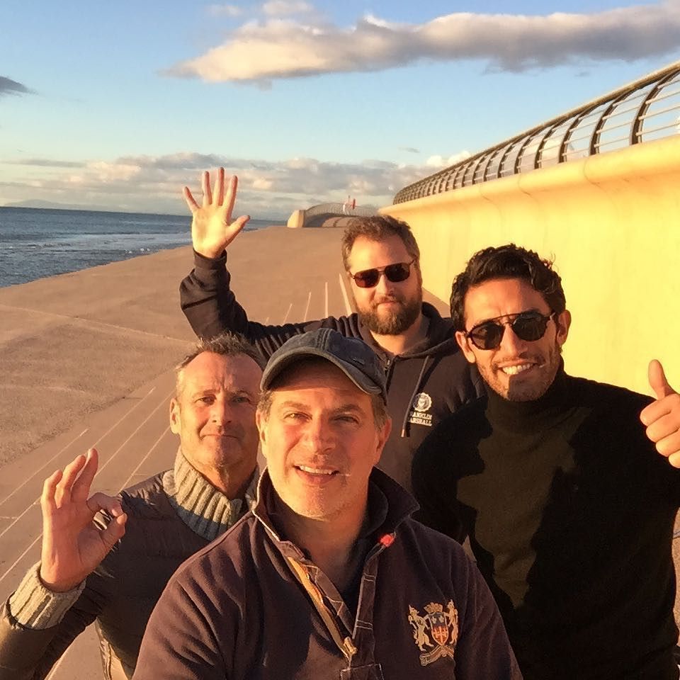 jamesnader's tweet photo. Working the look #teamnader @kirknewmann @adrianv10lpe and David all in a sunny UK location ☀️☀️ #selfiegram #selfi… https://t.co/ryn0WULCfp