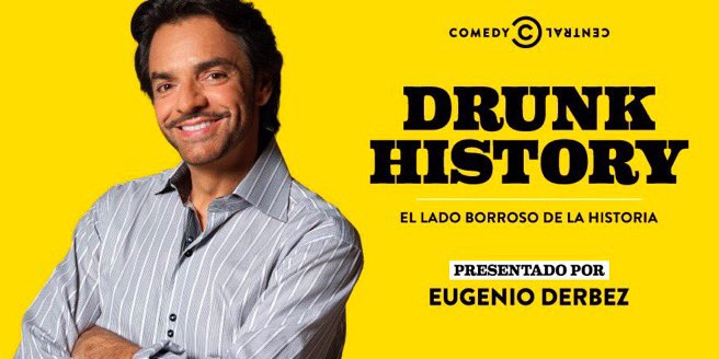 laloespana's tweet photo. Este 12 de octubre se estrena #LaHistoriaBorracha presentado por @EugenioDerbez @ComedyCentralLA 10 pm. Tómate un trago de diversión! https://t.co/DsKYJThRlu