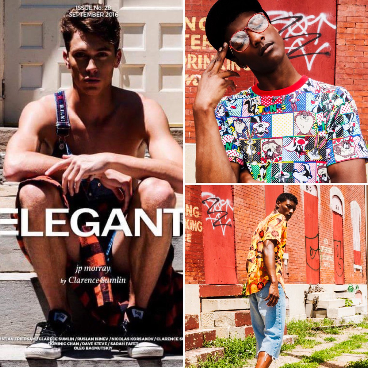 CentroModels's tweet photo. 2 of our guys showing off their skills for Elegant Magazine. Great job JP Morray and Tyus Berry! Photographer: Clarence Sumlin https://t.co/ZuEq5SYIk0