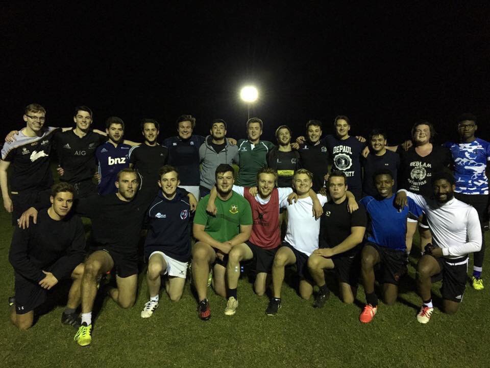 Our first game of the season is tomorrow! 2pm K.O. in Regents Park next to the Hub. Come down and show your support for the boys!!! 👊🏼🏉