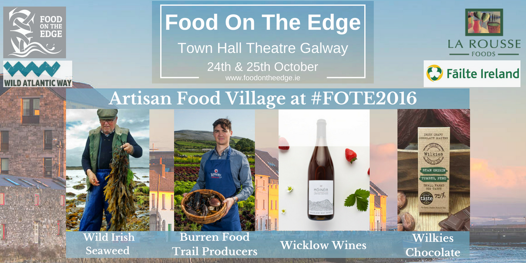 Go #wild in the Artisan Food Village at Food On The Edge. #FOTE2016 #thefutureoffood #localfood #irishfoodproducers