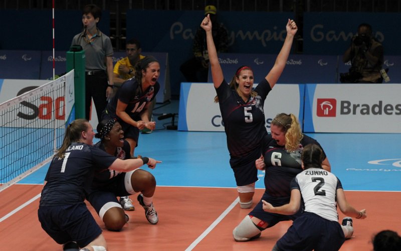 The <a href="/USParalympicWVB/">USParalympicWVB</a>'s historic year continues! Click to see the new honor the team recently received: bit.ly/SitVBNo1 (PHOTO/USAV)