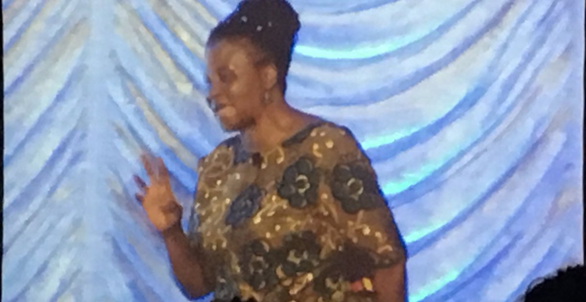 clamarsie's tweet photo. @TereraiTrent at the @IWLCLeadChange #itsachievable #IWLC2016 #IWLCDubuque #inspiring #tereraitrent #takingcareofyourcommunity https://t.co/QDl8mn5qD6