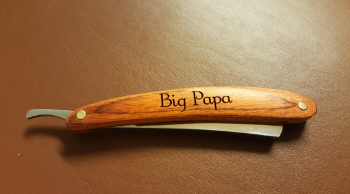 NATSGoods's tweet photo. Personalezed Straight Razor Blade
#personalized #straightrazor #barberrazor #barbergift #barberlife #laserengraved #peacegoods #handmade https://t.co/l1g7MQXdh6