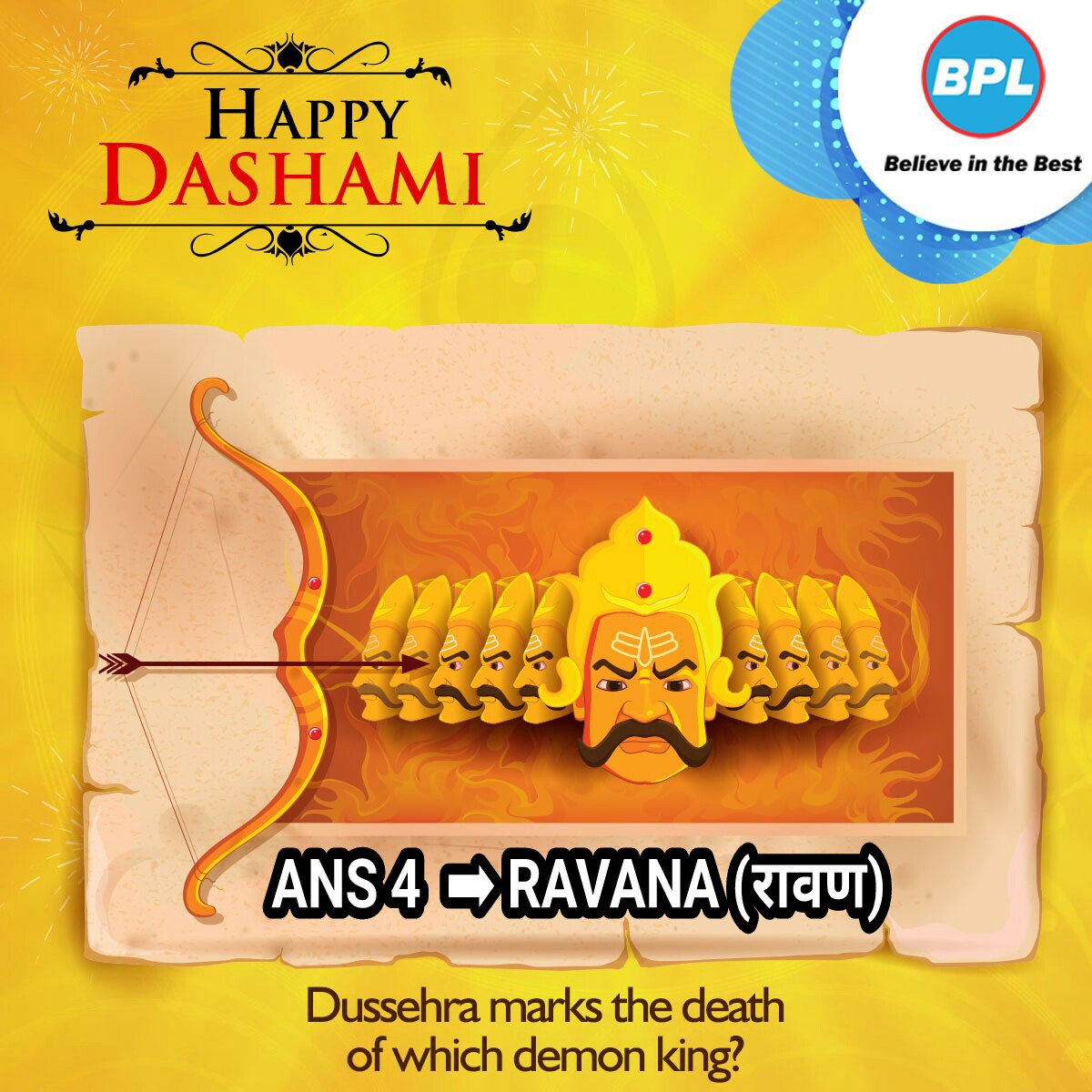 ravimoon64's tweet photo. @BPLTV_IN
⏺A1】GARBA
⏺A2】MAHISHASURA
⏺A3】NINE FORMS
⏺A4】RAVANA
#DussehraWithBPL https://t.co/J7pC72RiGU
