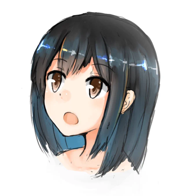 色塗りの練習 