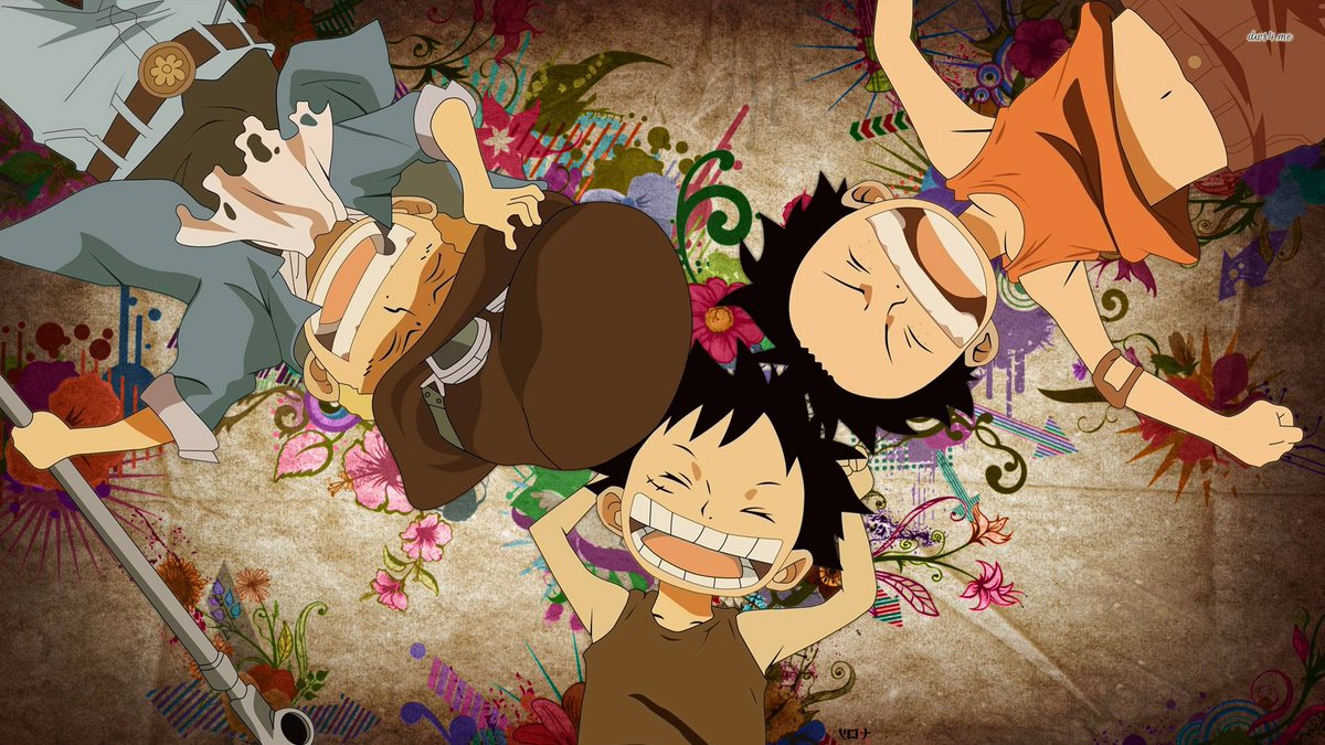 drafael44's tweet photo. Sabo Ace Luffy! It is good to know you guys! Childhood friends are like brothers!
#OnePiece509 https://t.co/SHNHMF2LTc