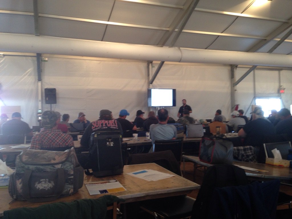 SS_TrainingLtd's tweet photo. Check out these photos of Dan Latremouille from #SurvivalSystemsTraining delivering #WHMIS with #GHS training to #IrvingOilRefinery workers! https://t.co/r4TxLHrU9b