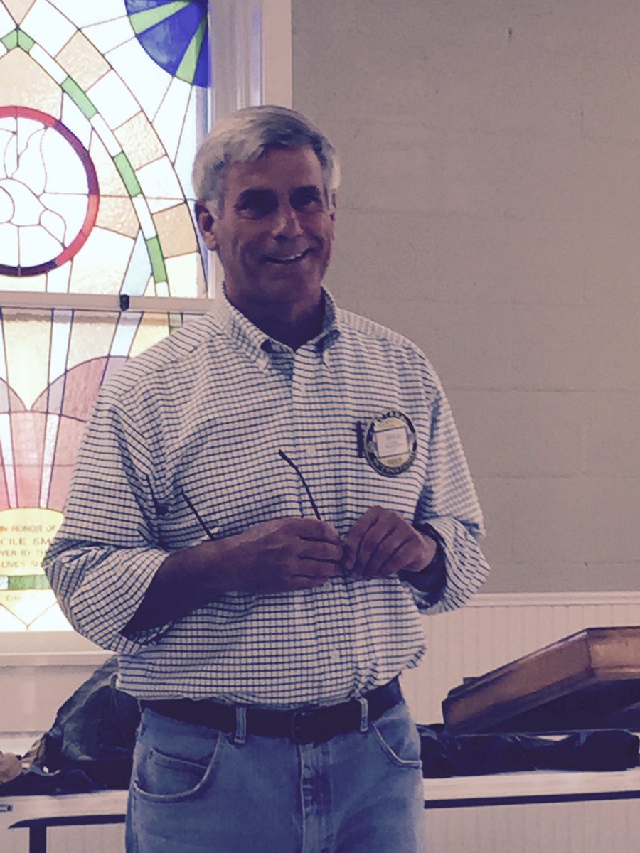 ShelbyKyRotary's tweet photo. Rotary Member, Doug Butler, spoke to our club today about his experiences in the Cold War. https://t.co/jU8rN7JxgW