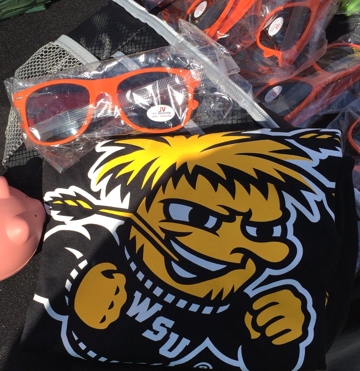 WSU_OSMM's tweet photo. Come see us at #ShockerFAFSA (FAFSA FRENZY) lots of free swag! RSC east patio until 1pm! https://t.co/3rLJZvZezN